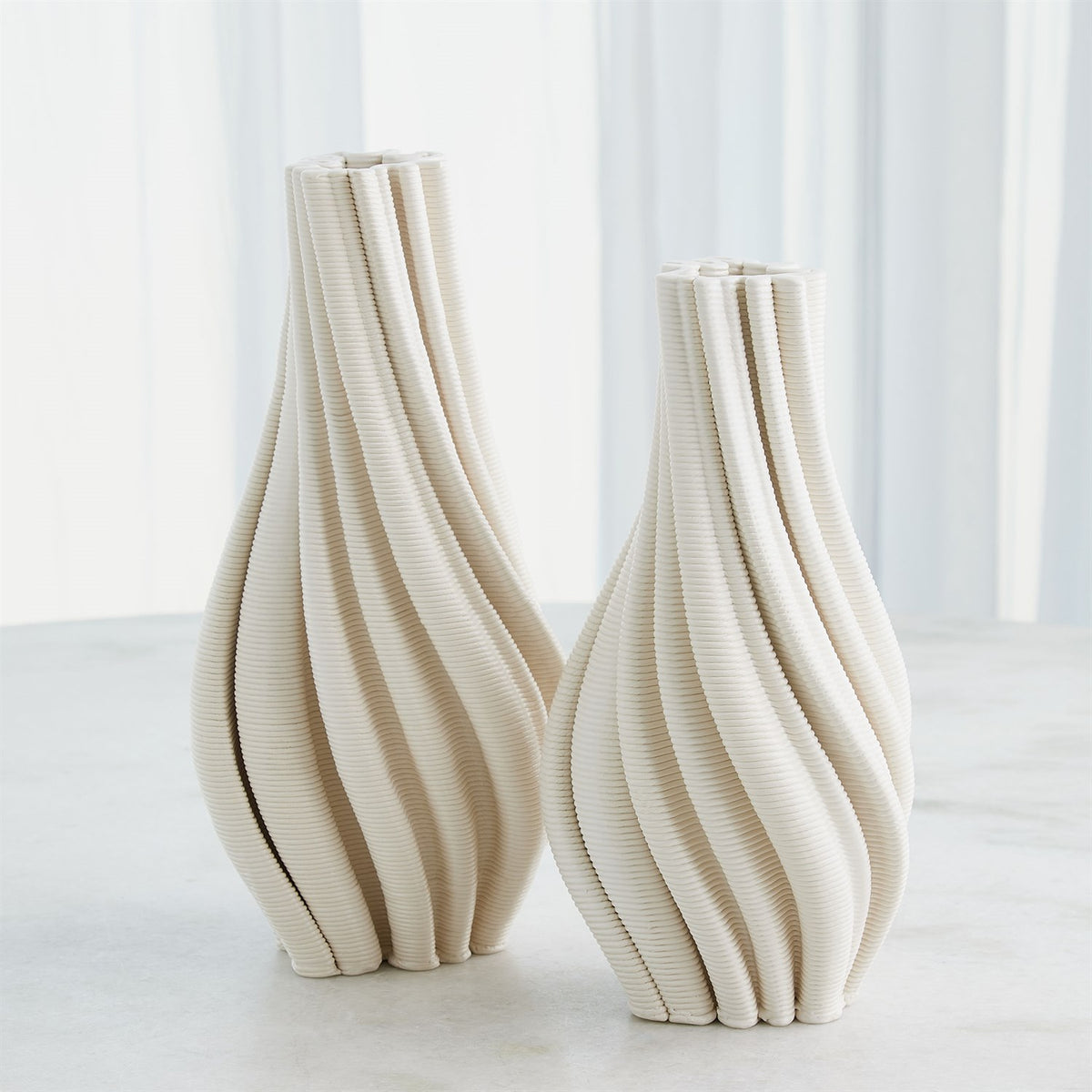 Twist Printed Vases