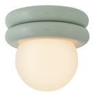 Lark 83291SF Noa Convertible Flush Mount in Seafoam