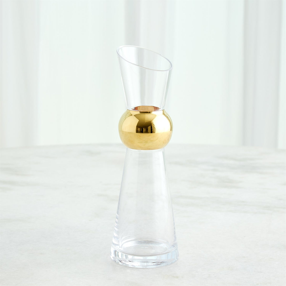 Metallic Orb Glassware Collection