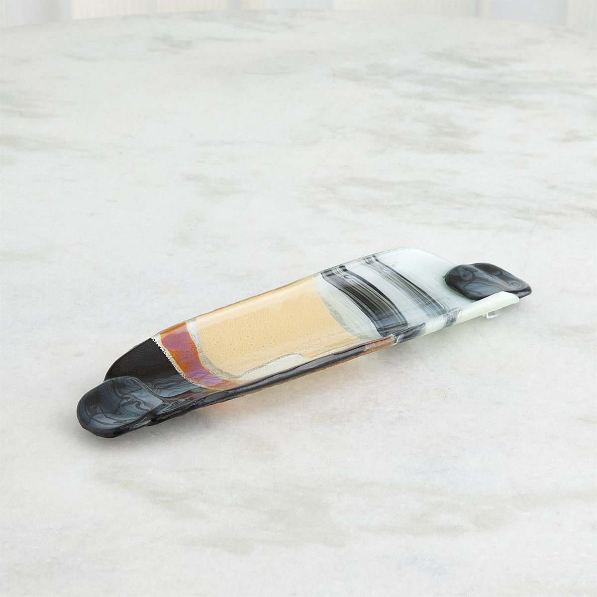 Assiettes et plats en verre cachemire