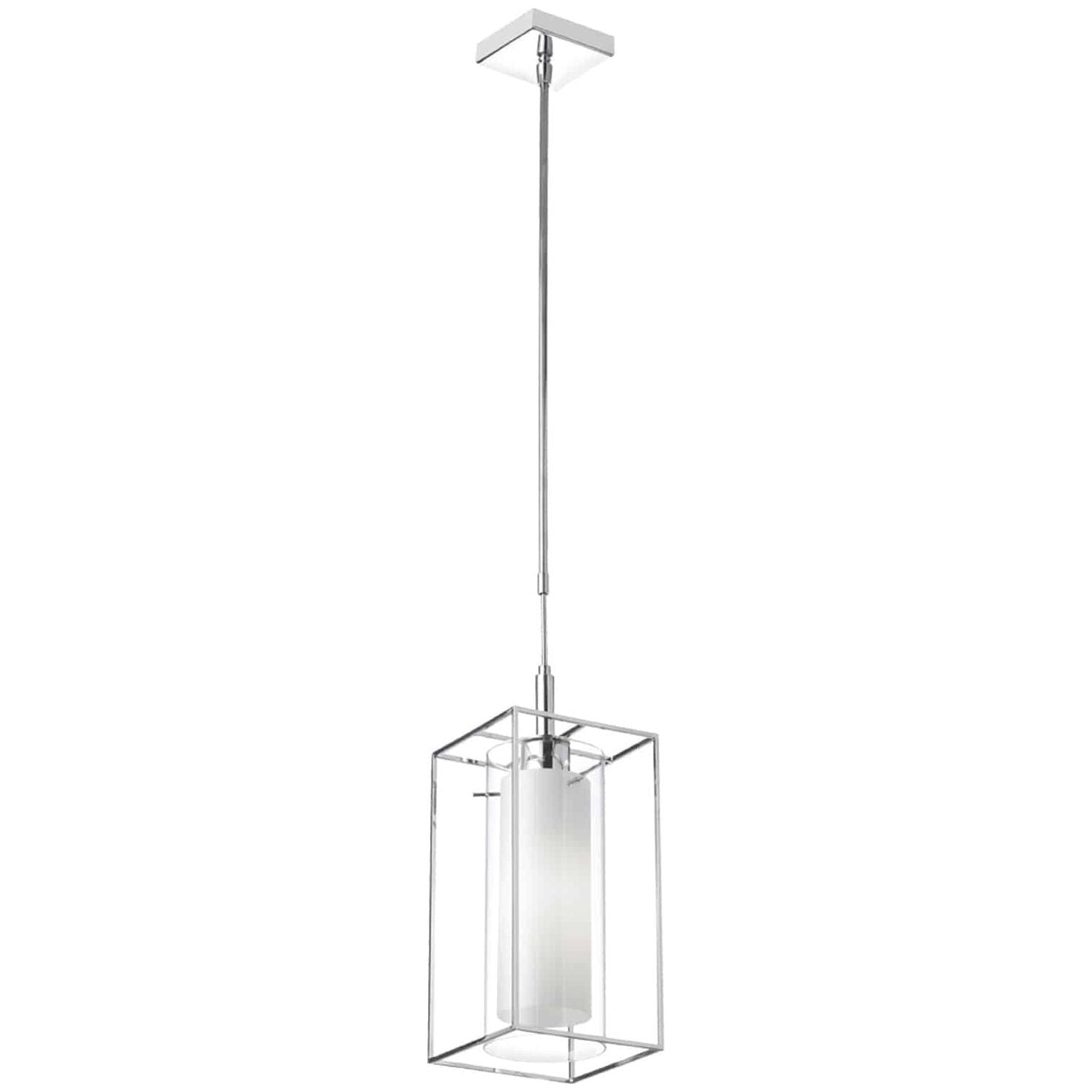 Dainolite Canada - CBE-61P-PC - One Light Pendant - Cubo - Polished Chrome