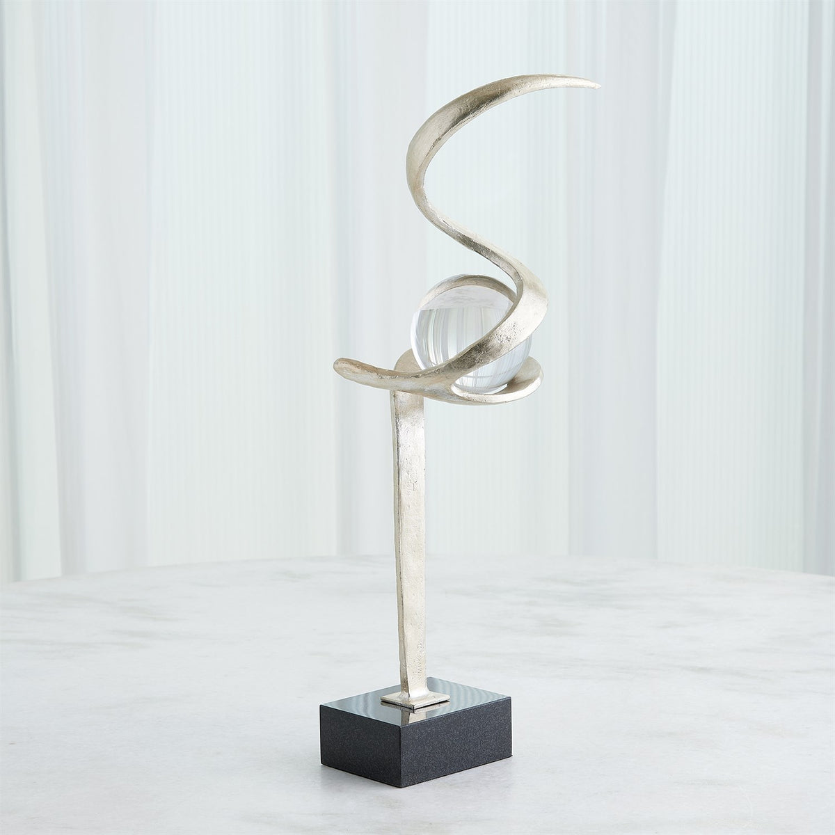 Sculptures de sphères capturées