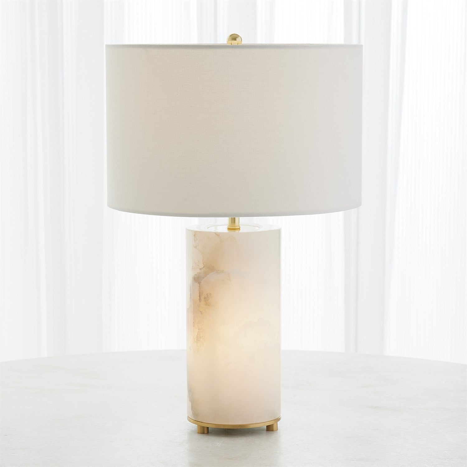 Alabaster Inner Light Lamp