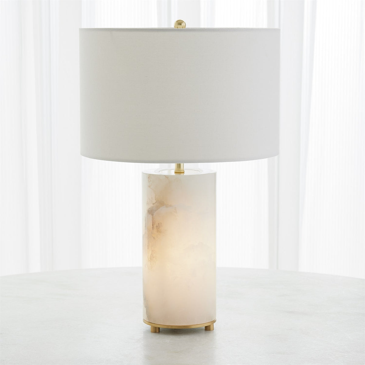 Alabaster Inner Light Lamp