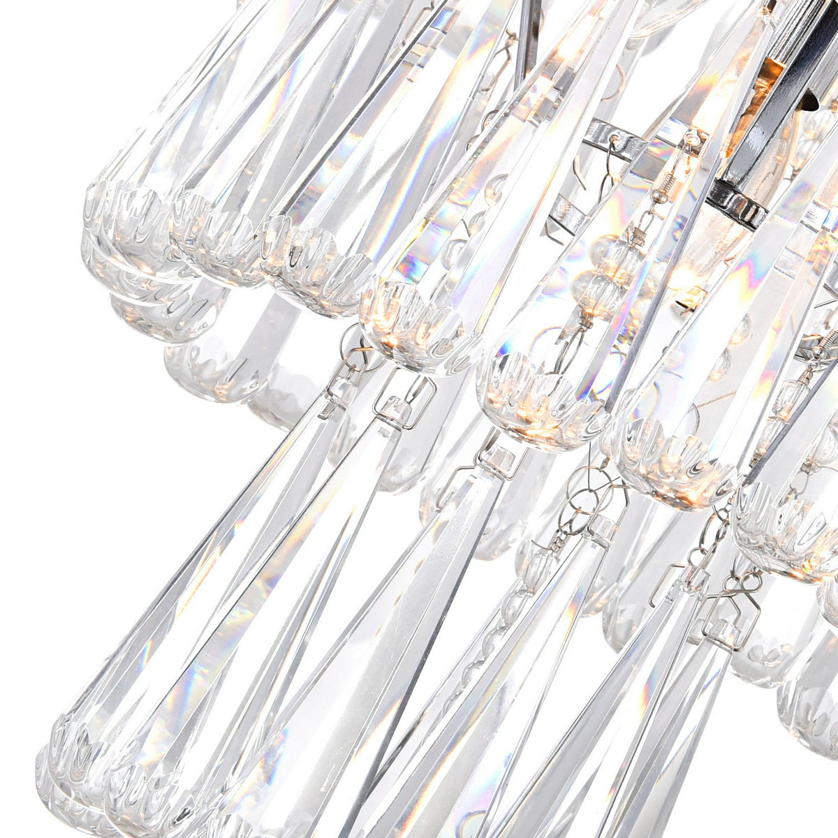 CWI Lighting Canada - 5078P12C - Three Light Chandelier - Vast - Chrome