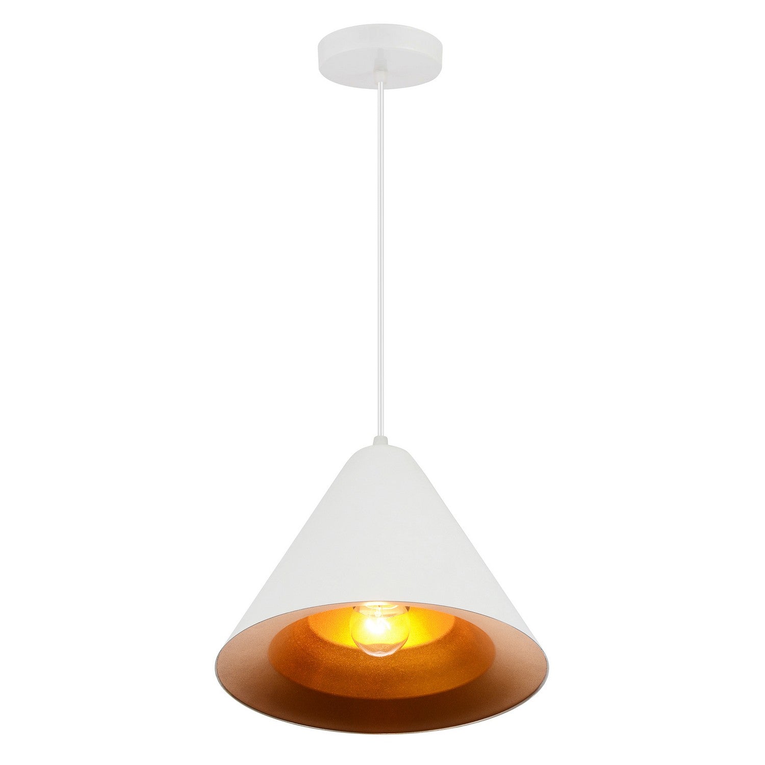 CWI Lighting Canada - 9666P10-1-142 - One Light Pendant - Keila - Matte White