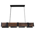 CWI Lighting Canada - 9748P42-3-101 - Three Light Island Chandelier - Pago - Black