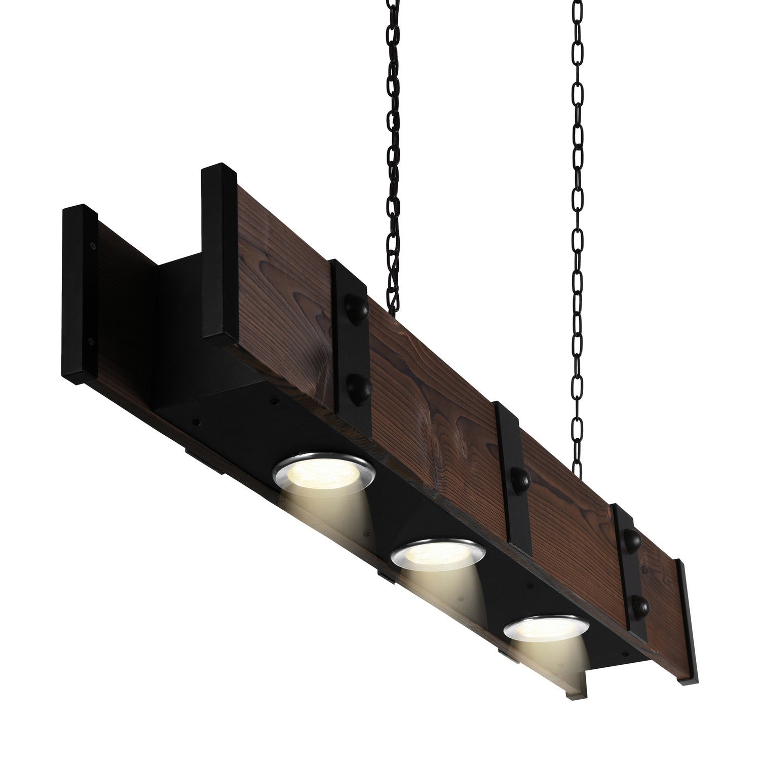 CWI Lighting Canada - 9748P42-3-101 - Three Light Island Chandelier - Pago - Black