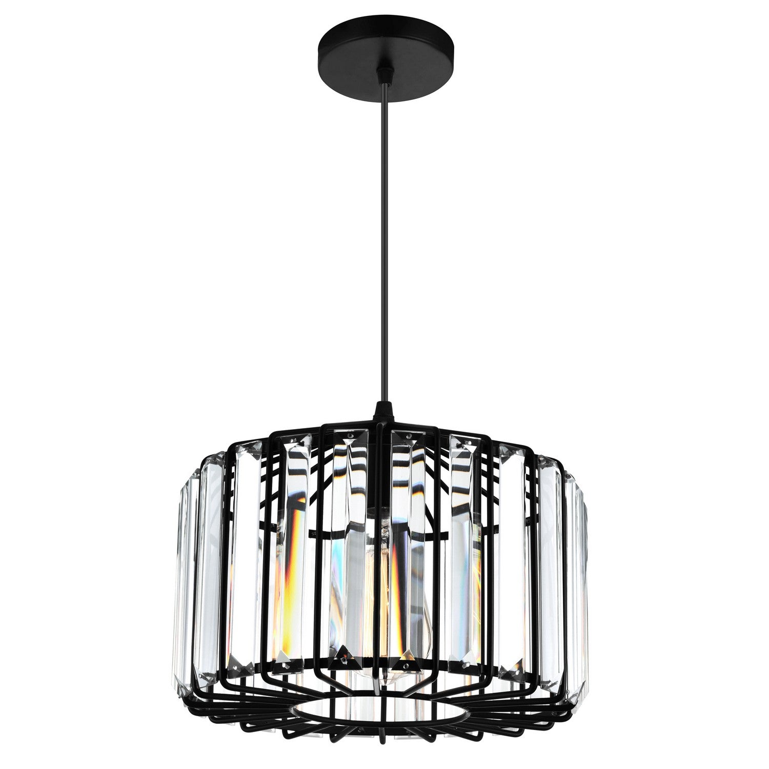 CWI Lighting Canada - 9942P10-1-101-C - Une lampe Suspension - Alethia - Noire