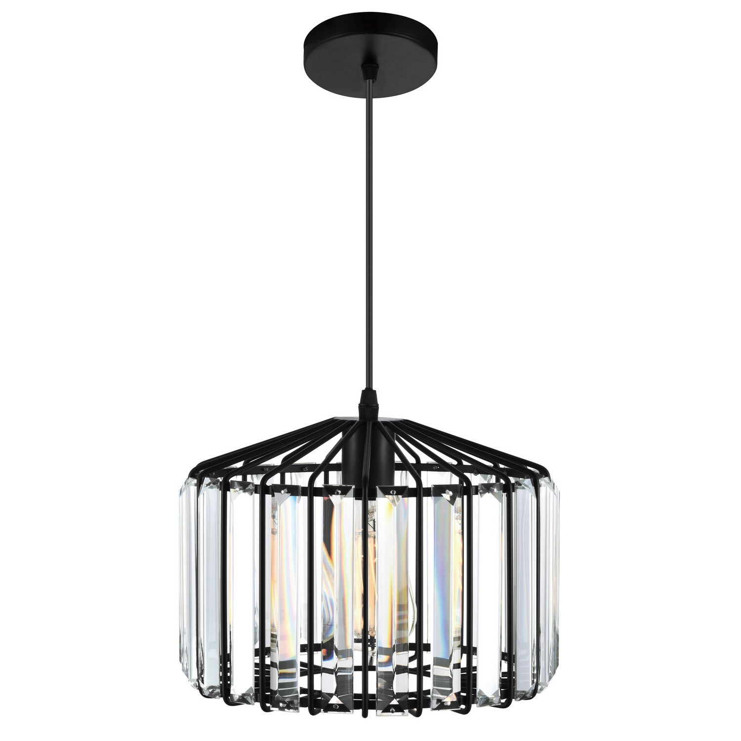 CWI Lighting Canada - 9942P10-1-101-C - Une lampe Suspension - Alethia - Noire