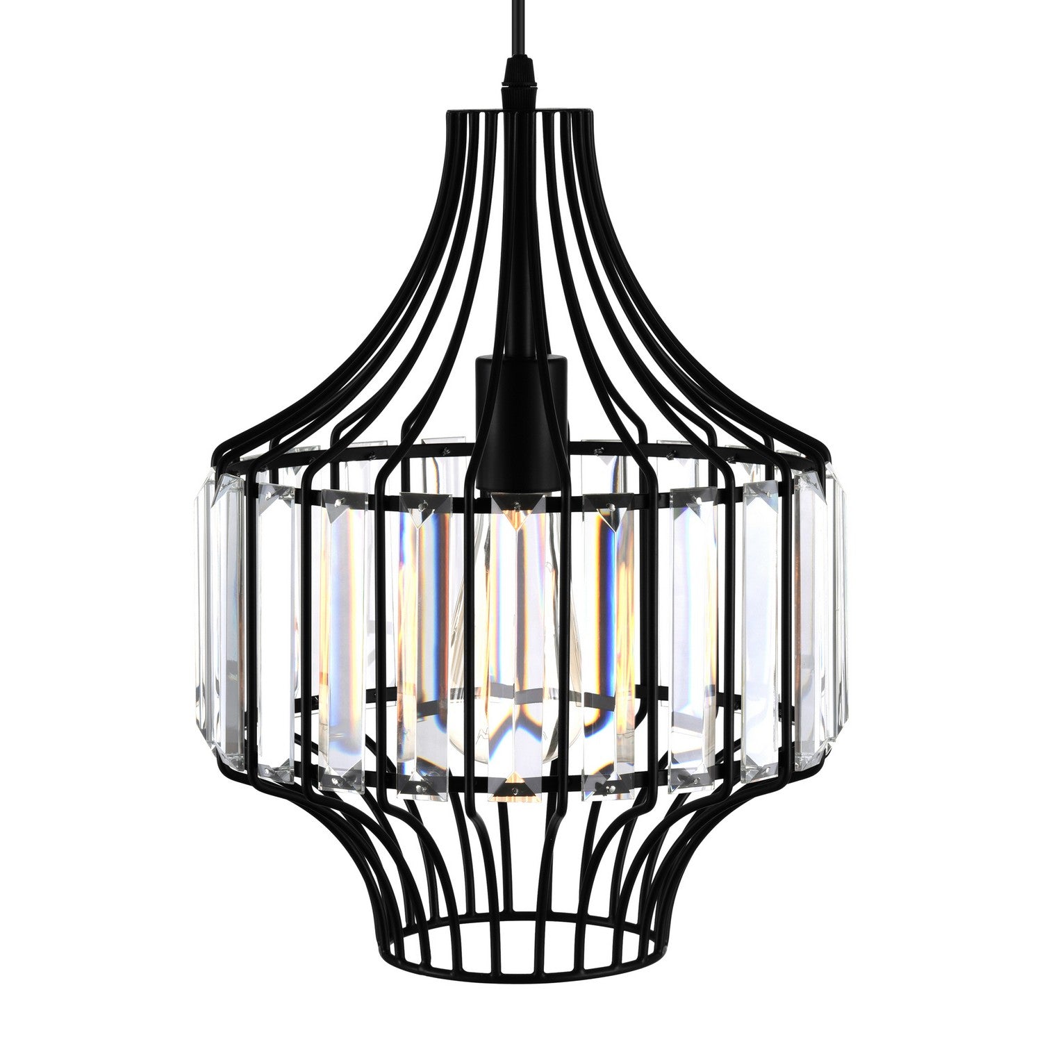 CWI Lighting Canada - 9942P10-1-101-D - Une lampe Suspension - Alethia - Noire