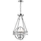 CWI Lighting Canada - 9957P12-3-601 - Three Light Mini Chandelier - Arkansas - Chrome