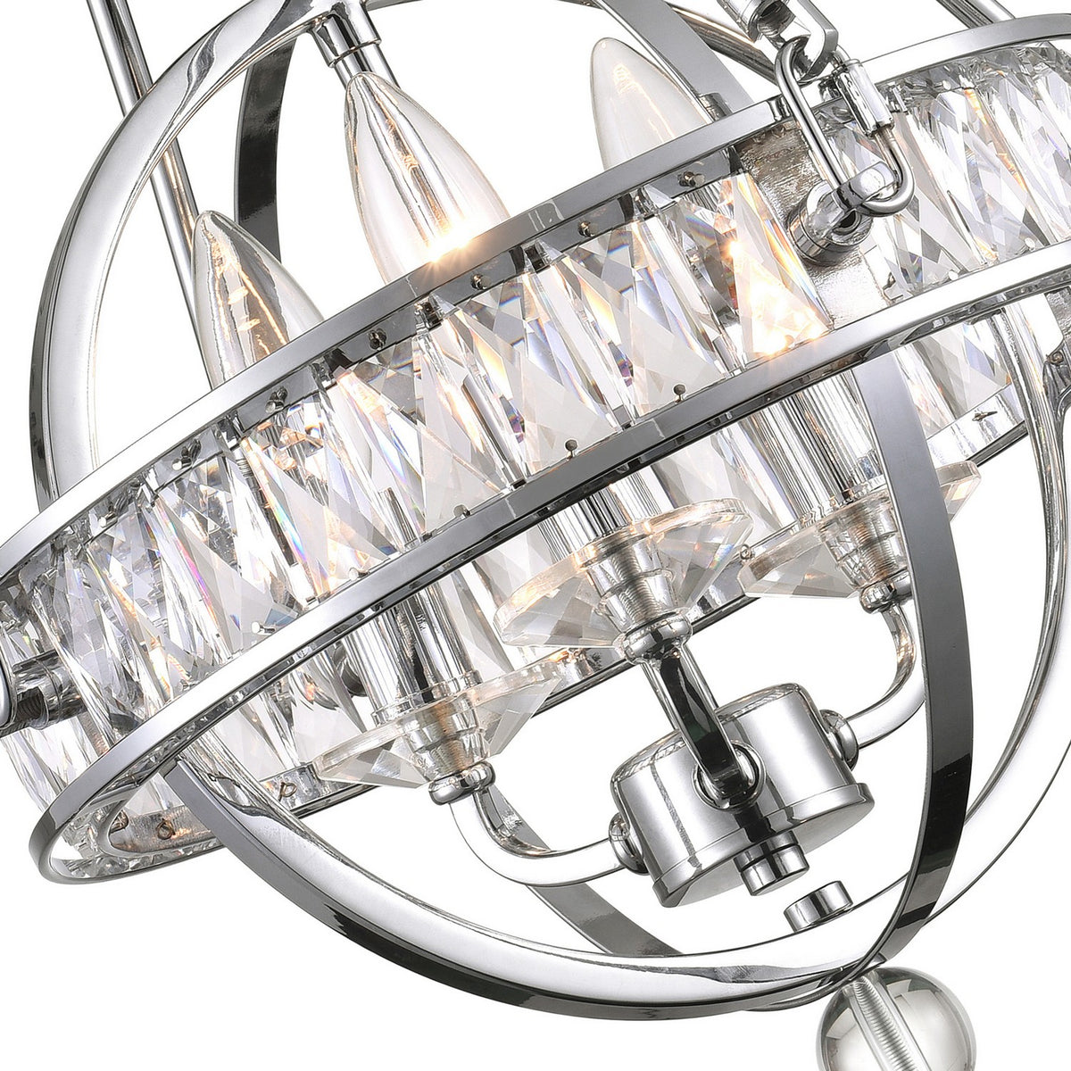 CWI Lighting Canada - 9957P12-3-601 - Three Light Mini Chandelier - Arkansas - Chrome