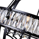 Éclairage CWI Canada - 9957P30-6-101 - Six lampes Suspendu - Arkansas - Noir