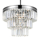 CWI Lighting Canada - 9969P18-5-601 - Five Light Chandelier - Weiss - Chrome