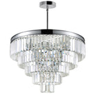 CWI Lighting Canada - 9969P24-12-601 - 12 Light Chandelier - Weiss - Chrome