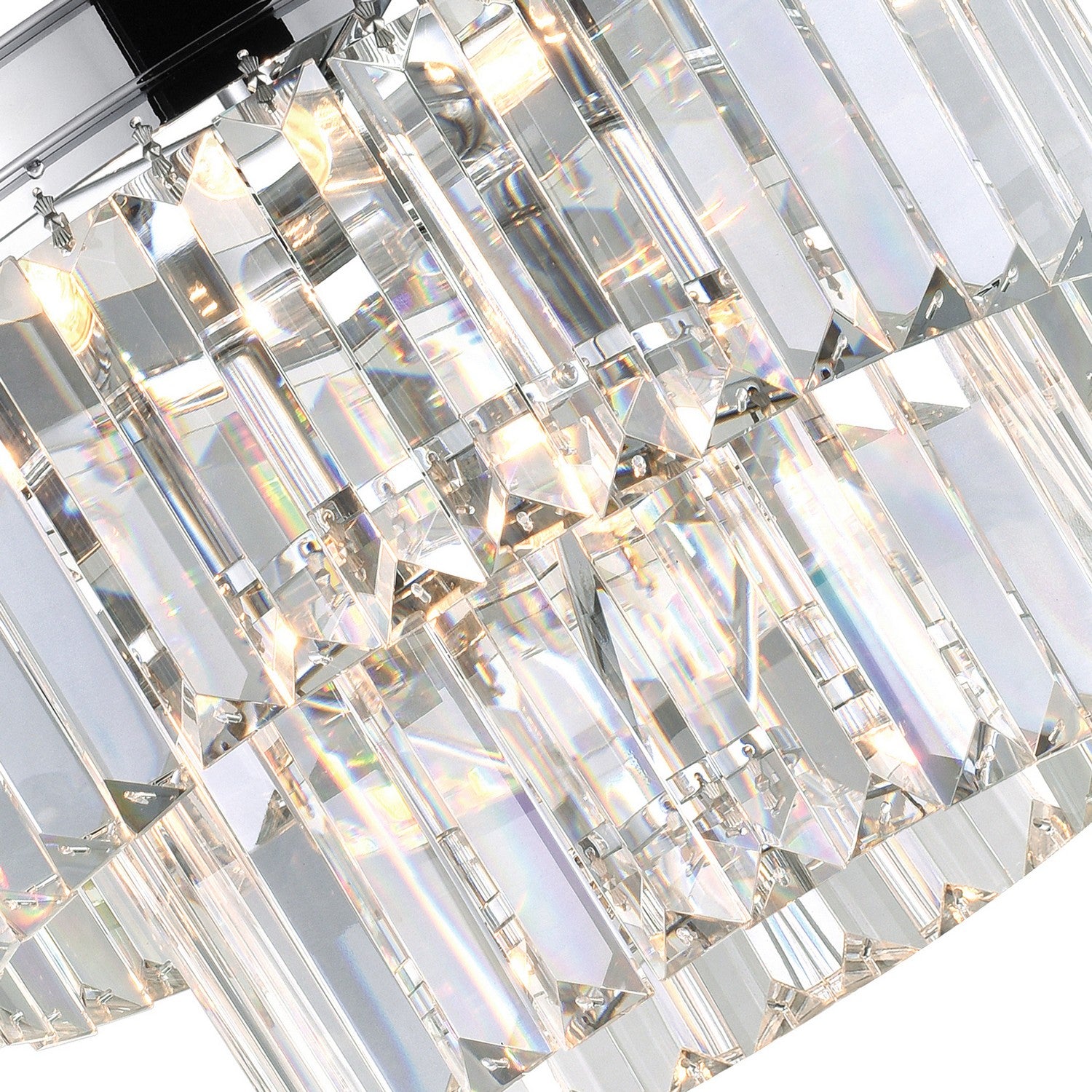 CWI Lighting Canada - 9969P8-5-601 - Five Light Mini Chandelier - Weiss - Chrome