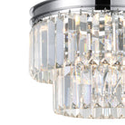 CWI Lighting Canada - 9969P8-5-601 - Five Light Mini Chandelier - Weiss - Chrome