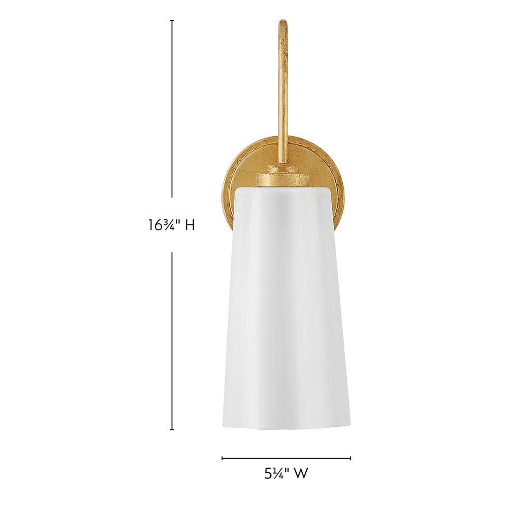 Lark 85410DA Honey Vanity in Distressed Brass