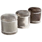 Cyan Canada - 08876 - Tabouret - Faux-gris fabuleux - Gris