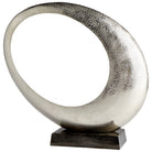 Cyan Canada - 08897 - Sculpture - Clairement à travers - Nickel brut