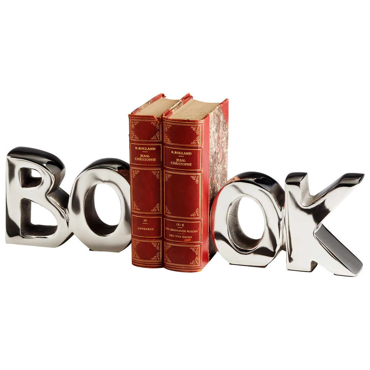 Cyan Canada - 08944 - Bookends - The Book - Nickel