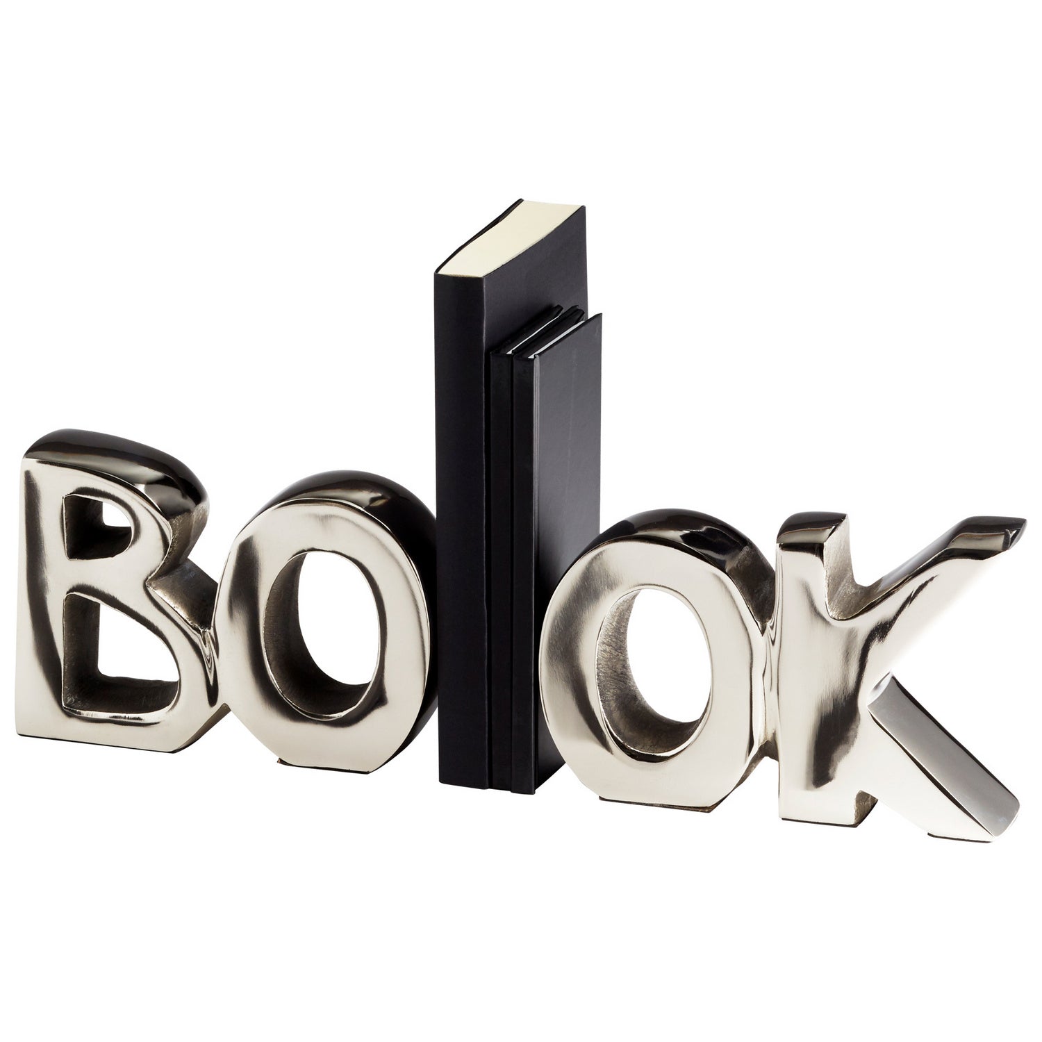 Cyan Canada - 08944 - Bookends - The Book - Nickel