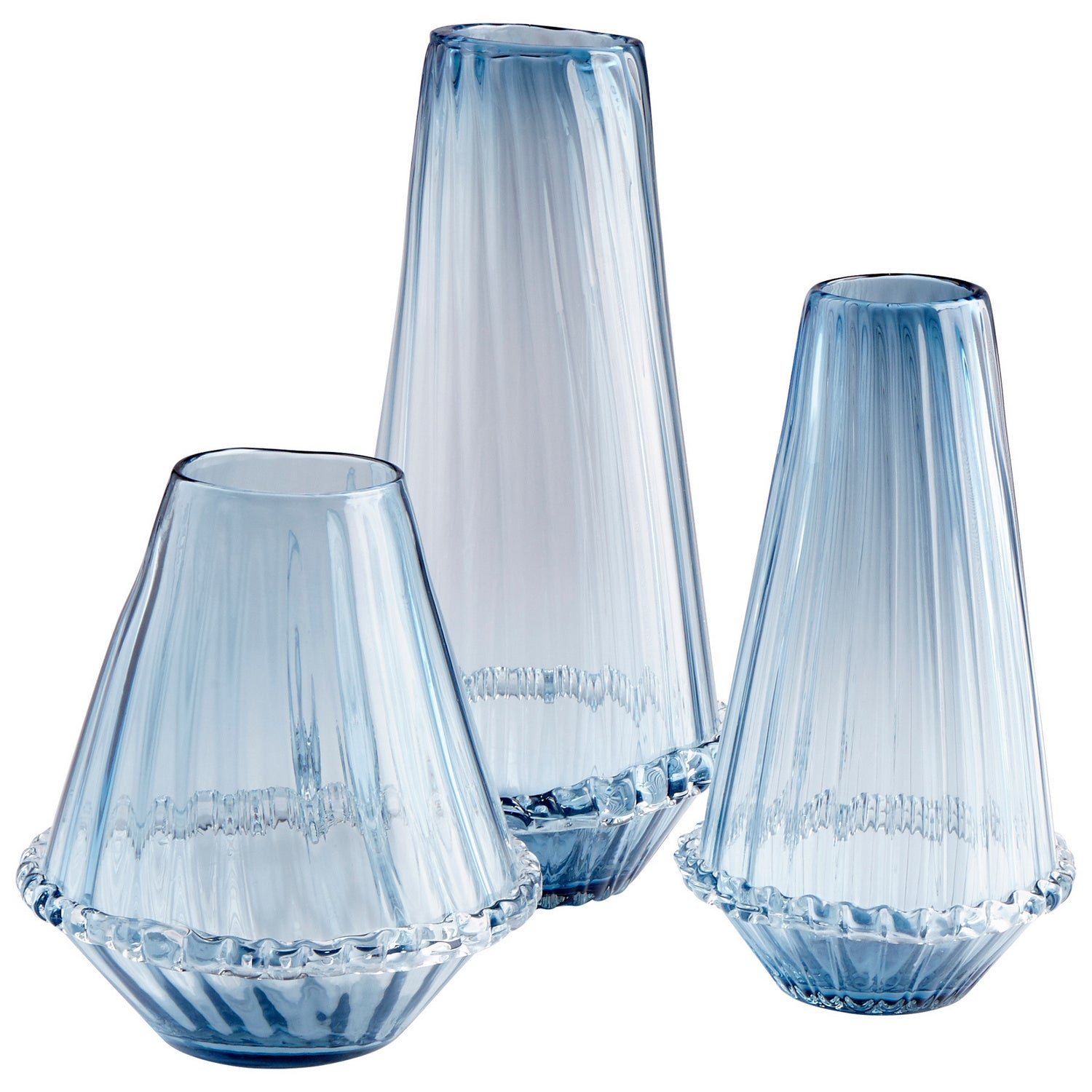 Cyan Canada - 09171 - Vase - Blue Persuasio - Blue