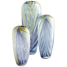 Cyan Canada - 09180 - Vase - Rythme - Violet et jaune