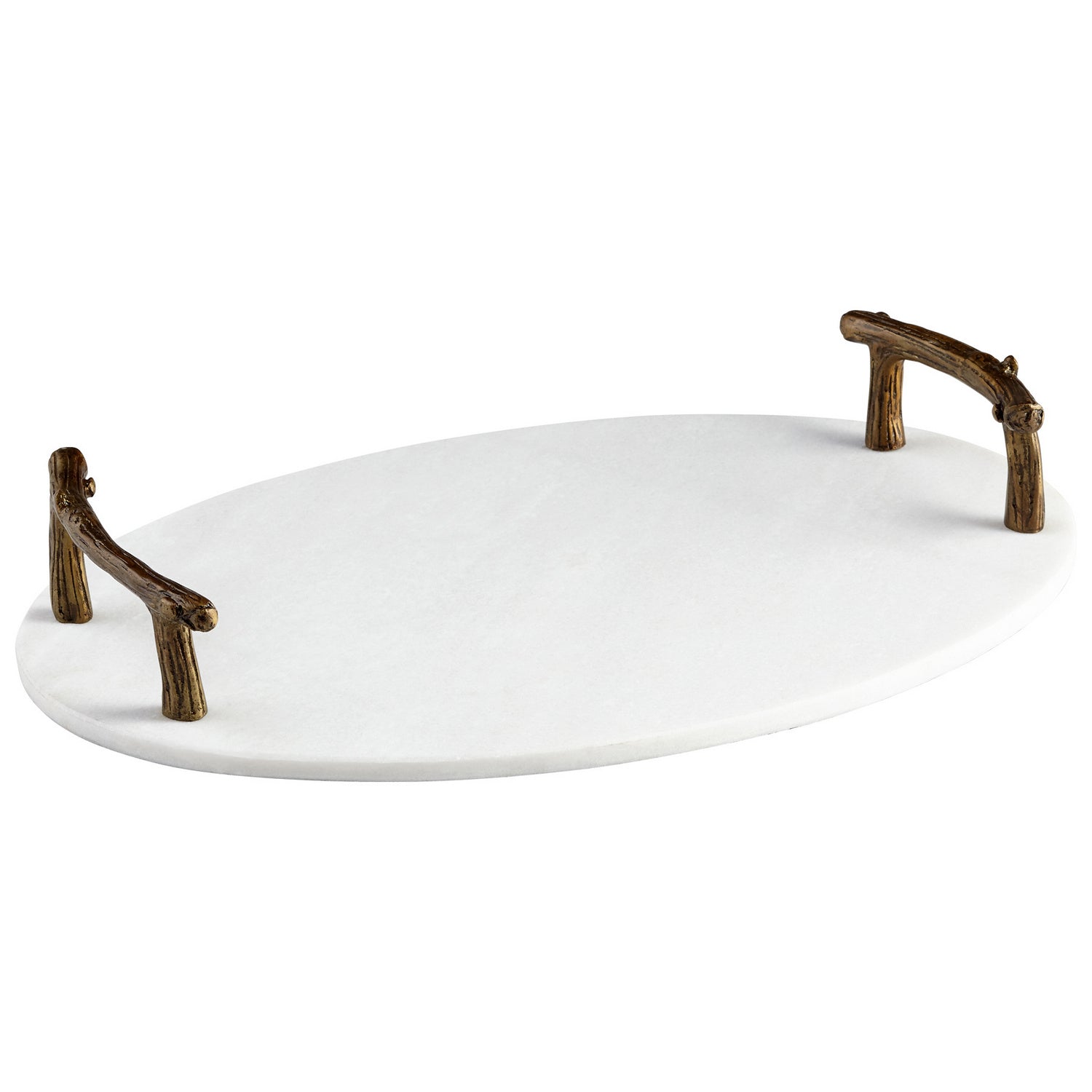 Cyan Canada - 09268 - Tray - Marble Woods - Bronze
