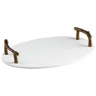 Cyan Canada - 09268 - Plateau - Bois de marbre - Bronze