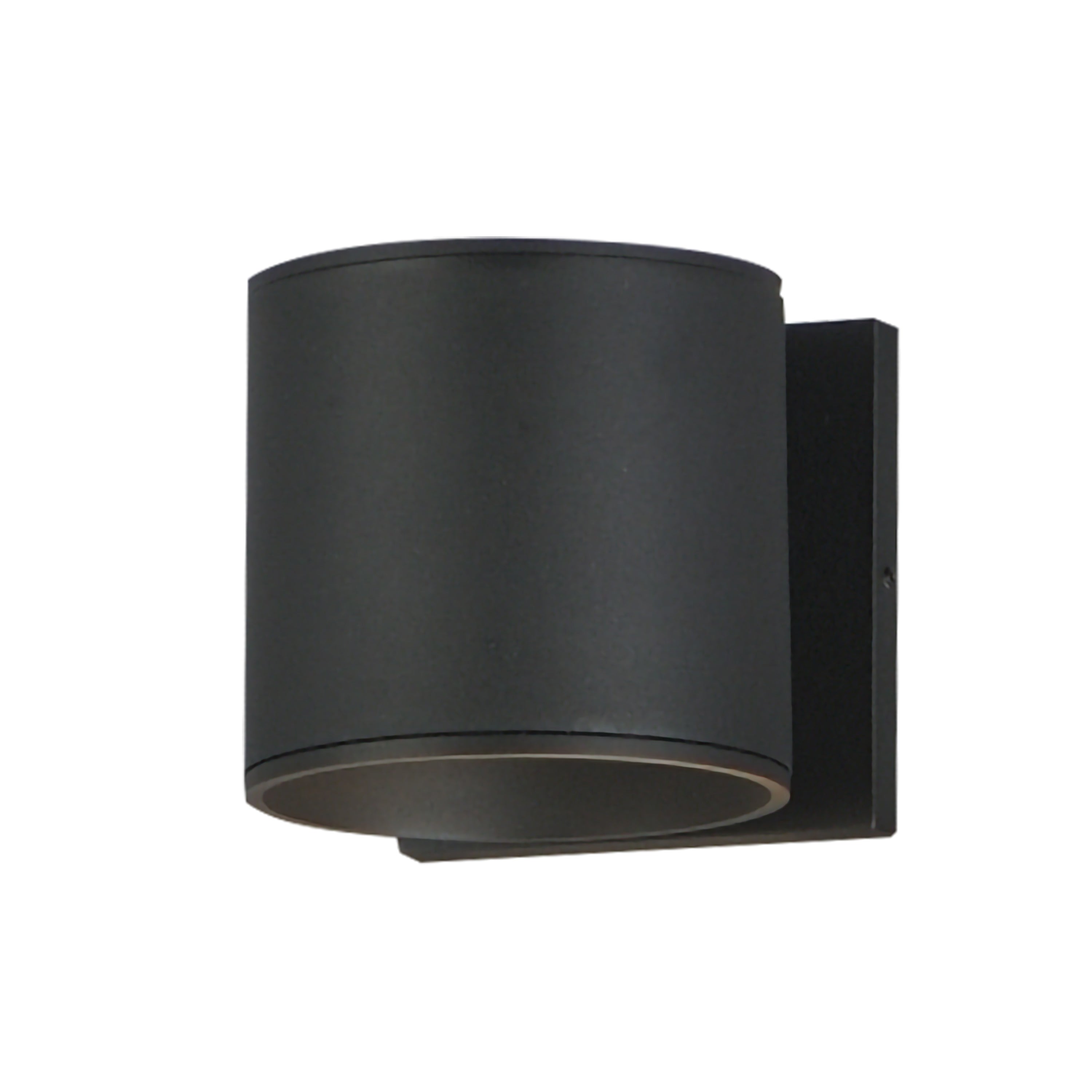 Éclairage Maxim 86214BK Stout RD 120-277V Intérieur/Extérieur Murale en noir