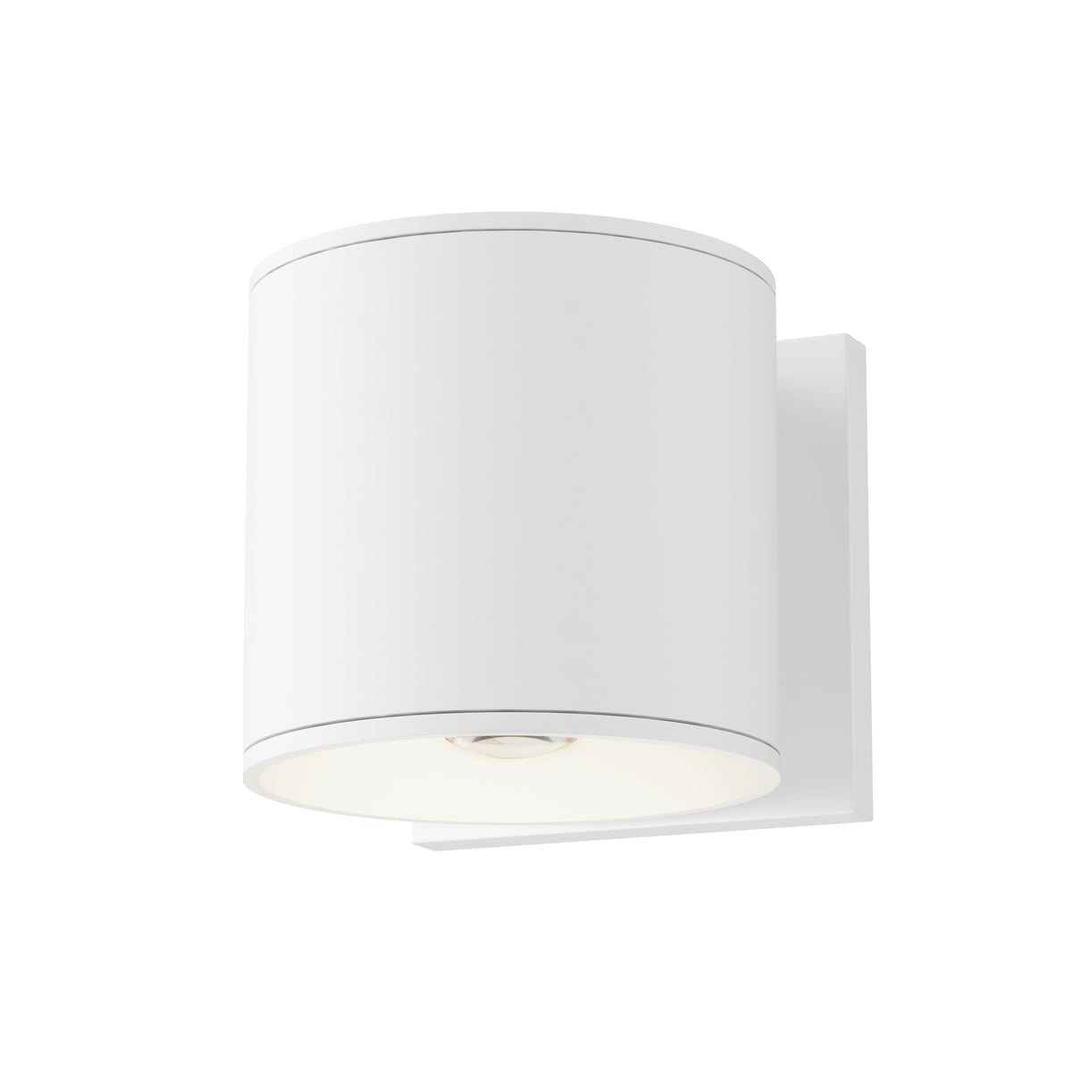 Éclairage Maxim 86214WT Stout RD 120-277V Intérieur/Extérieur Murale en blanc