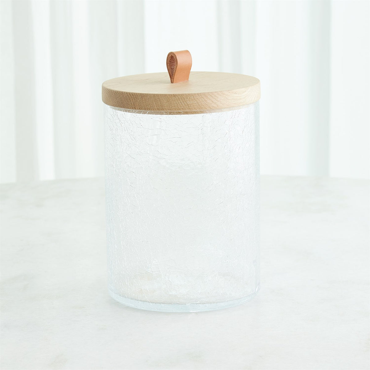 Boîtes en verre craquelé