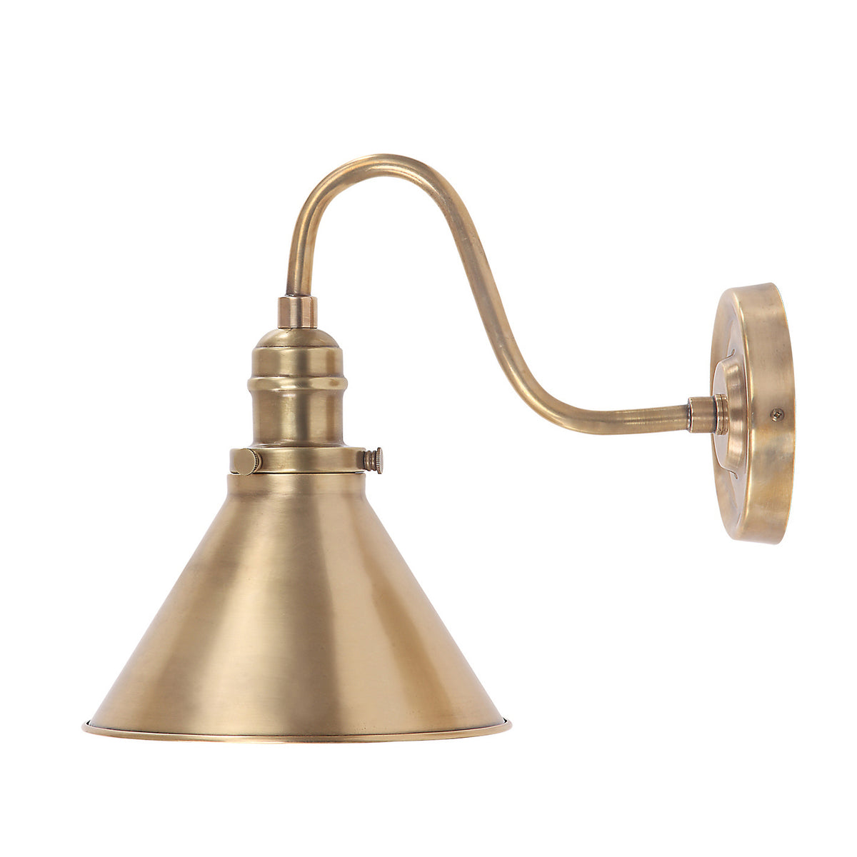 Lucas + McKearn - EL/PV1 AB - One Light Wall Sconce - Provence - Aged Brass