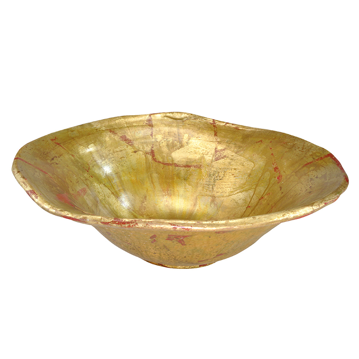 Lucas + McKearn - SI1122 - Bowl - Beauvoir - Gold/Silver Leaf