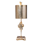 Lucas + McKearn - TA1234 - One Light Table Lamp - Cross Silver - Silver Leaf