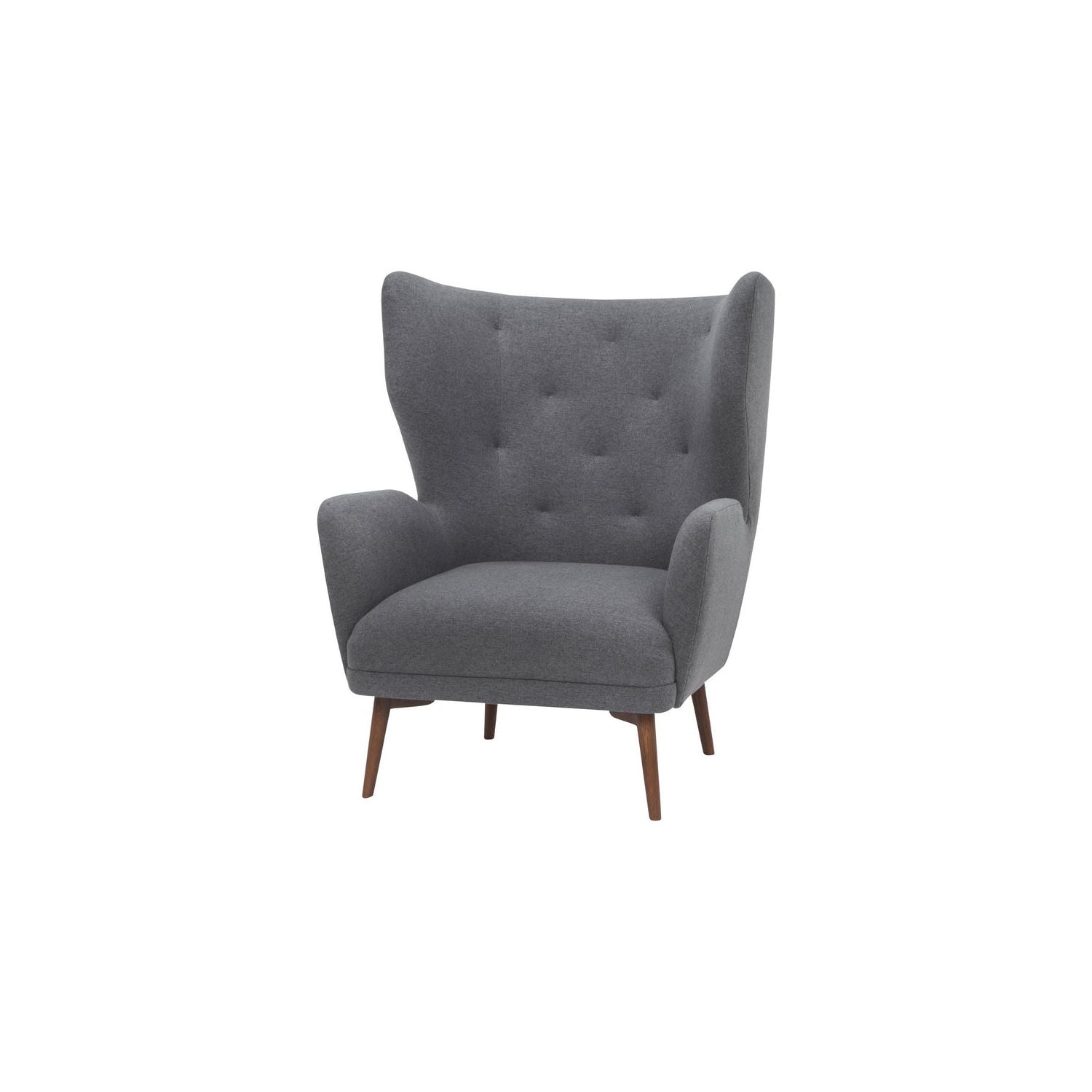 Nuevo Living - HGSC100 - Occasional Chair - Klara - Shale Grey