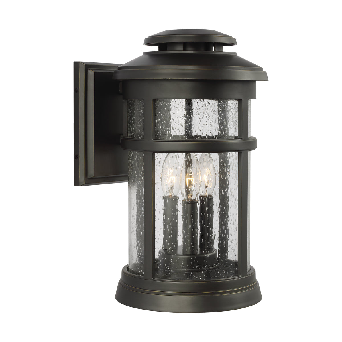 Visual Comfort Studio Canada - OL14302ANBZ - Three Light Outdoor Wall Lantern - Newport - Antique Bronze