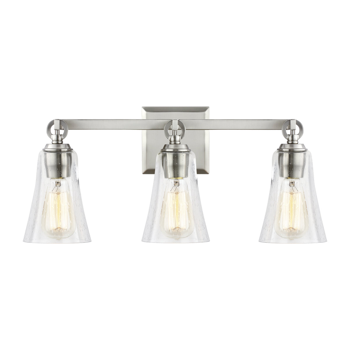 Visual Comfort Studio Canada - VS24703SN - Three Light Vanity - Monterro - Satin Nickel