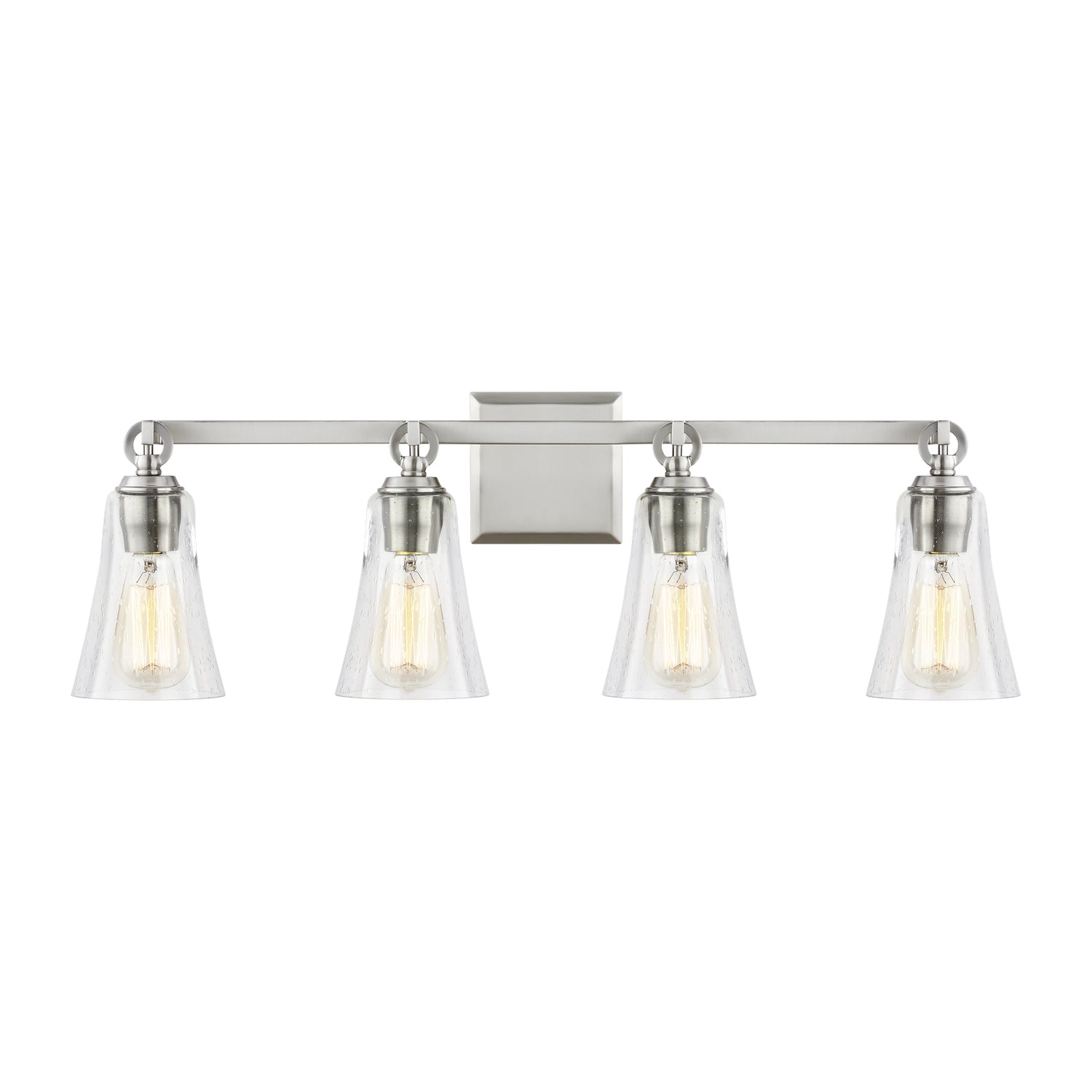 Visual Comfort Studio Canada - VS24704SN - Four Light Vanity - Monterro - Satin Nickel