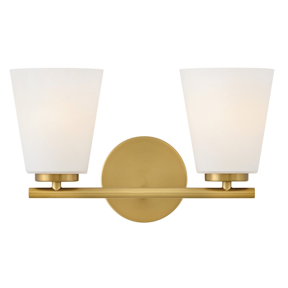 Meuble-lavabo Lark 85422LCB Bri en laiton laqué
