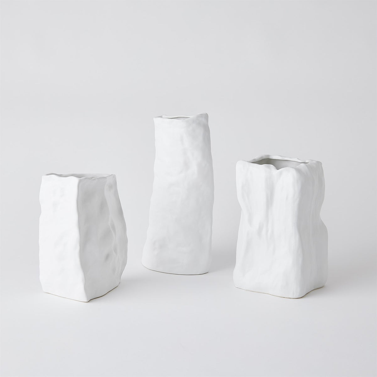 Crumpled Vases