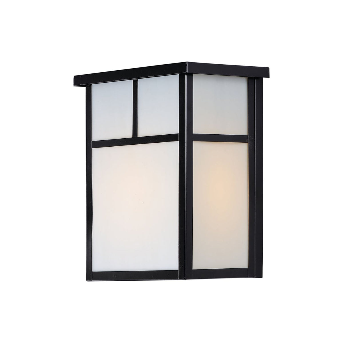 Maxim - 4051WTBK - Two Light Outdoor Wall Lantern - Coldwater - Black