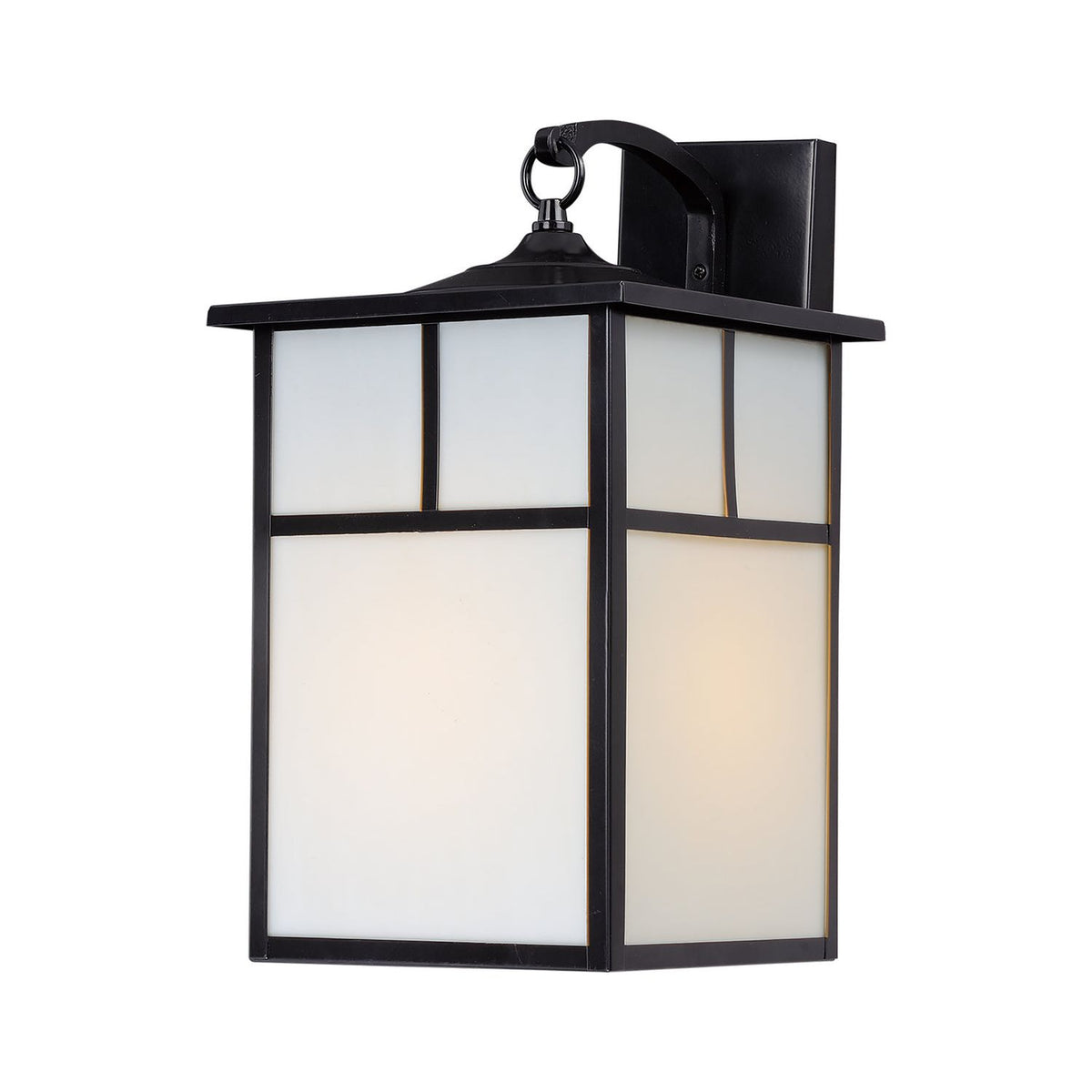 Maxim - 4054WTBK - One Light Outdoor Wall Lantern - Coldwater - Black