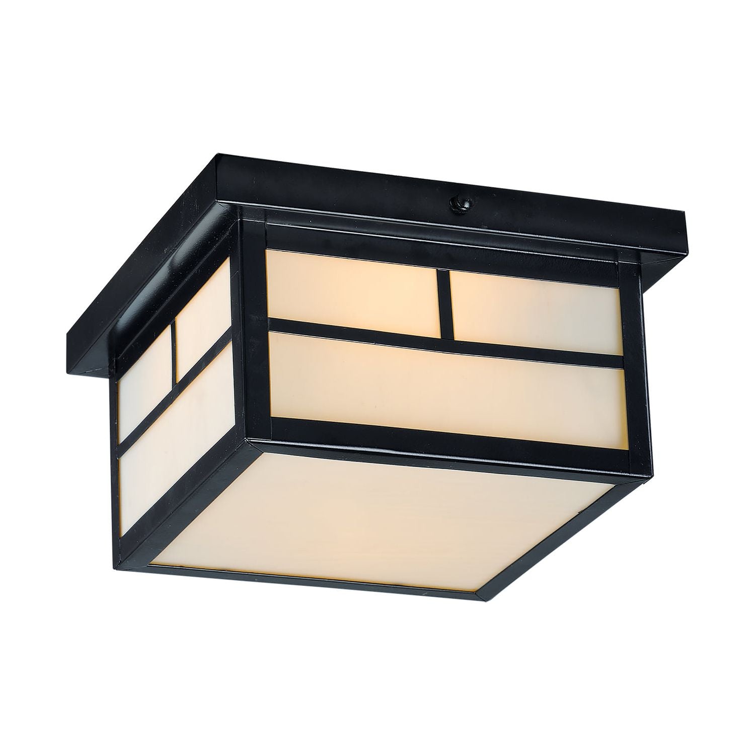 Maxim - 4059WTBK - Two Light Outdoor Ceiling Mount - Coldwater - Black