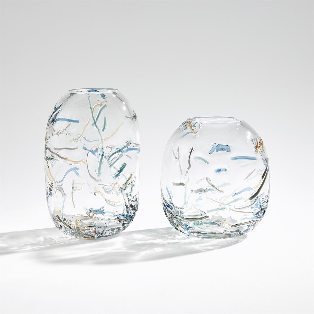 Confetti Glass Vases