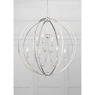 Crystorama - 2246-PN - Huit lumières Suspendu - Sylvan - Nickel poli