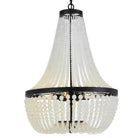 Crystorama - 608-MK - Six Lumières Suspendu - Rylee - Noir mat