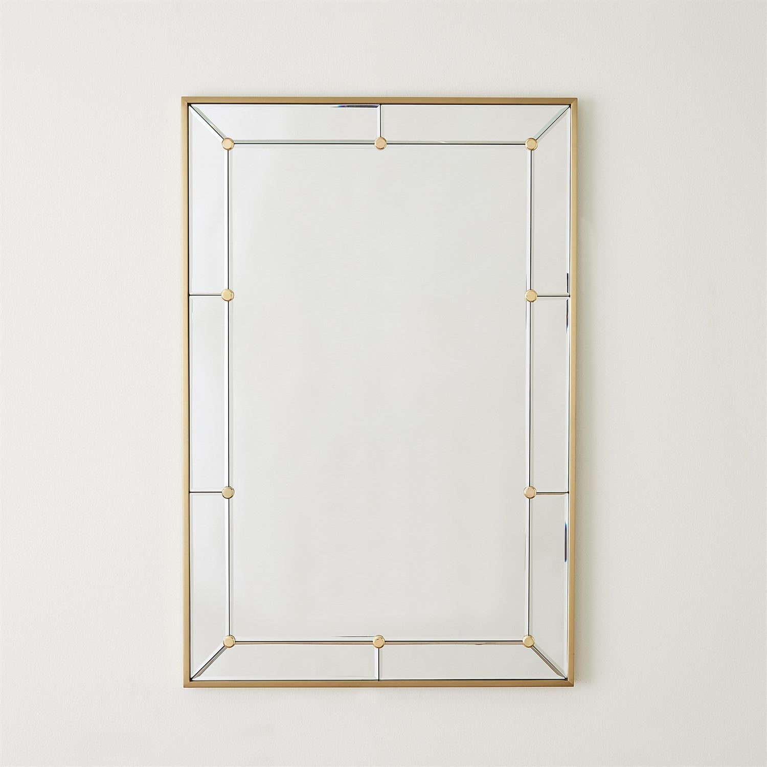 Rectangular Stud Mirror